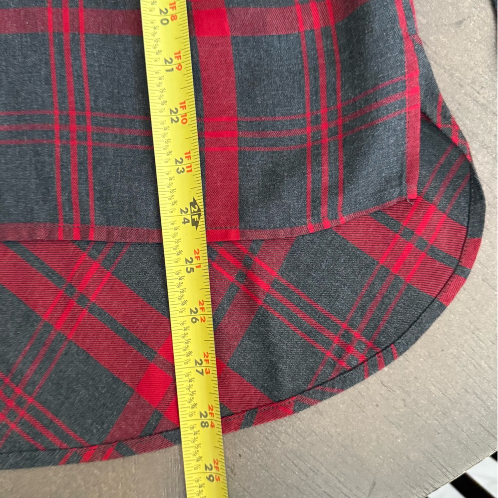 CAbi Cunningham Plaid Pullover Button Down Shirt … - image 9